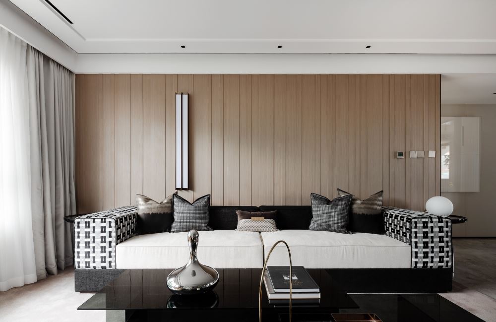 室內裝修星河雅居115平米三居-現代簡約風格室內設計家裝案例