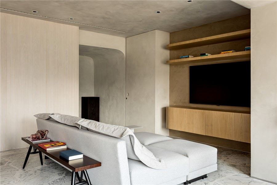 富庭雅苑四居165平米-極簡風格家裝設計室內裝修效果圖