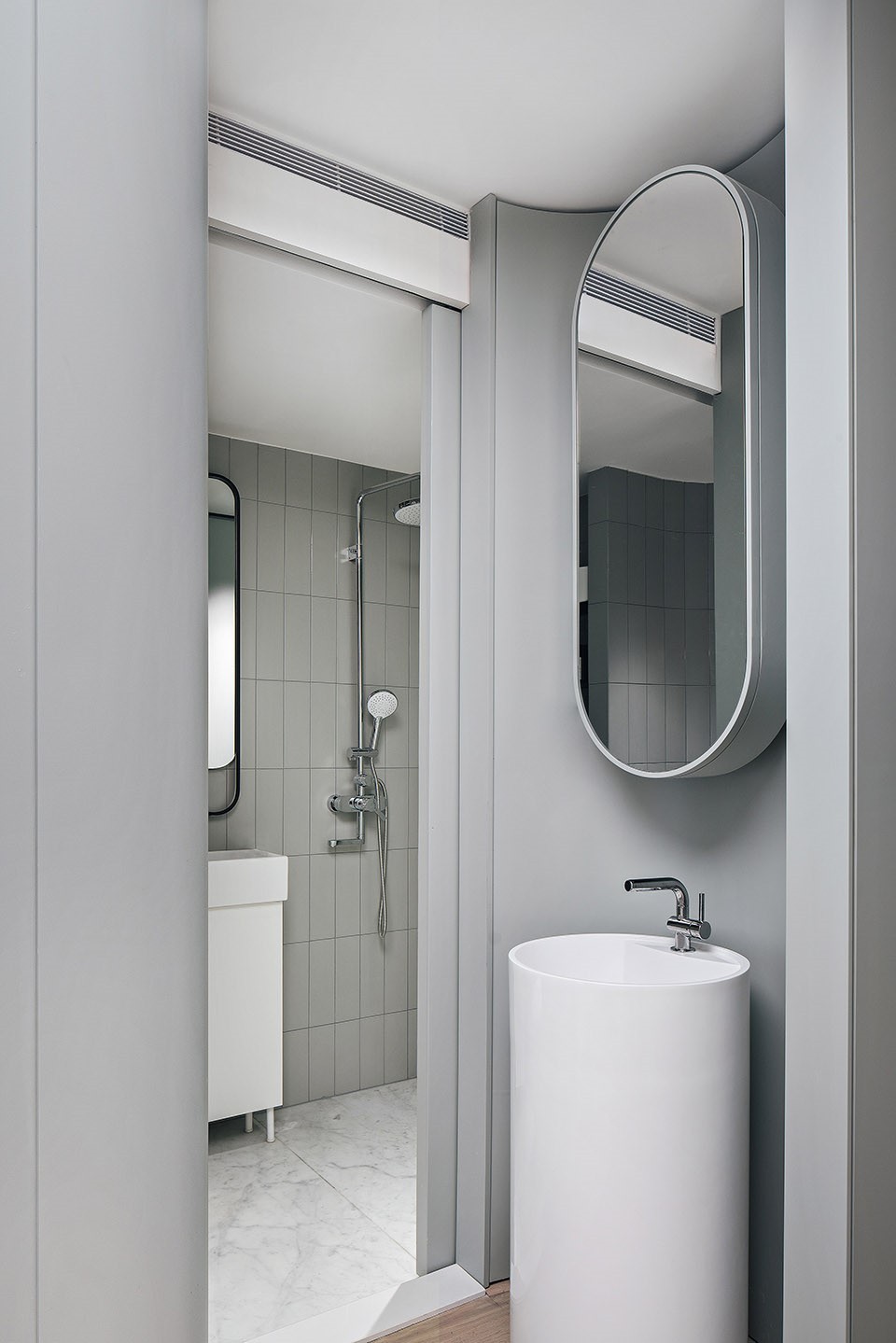 現代簡約風格公寓室內設計案例-衛生間