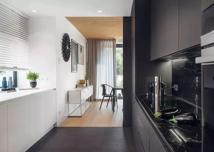 極簡原木風格室內設計家裝案例-廚房