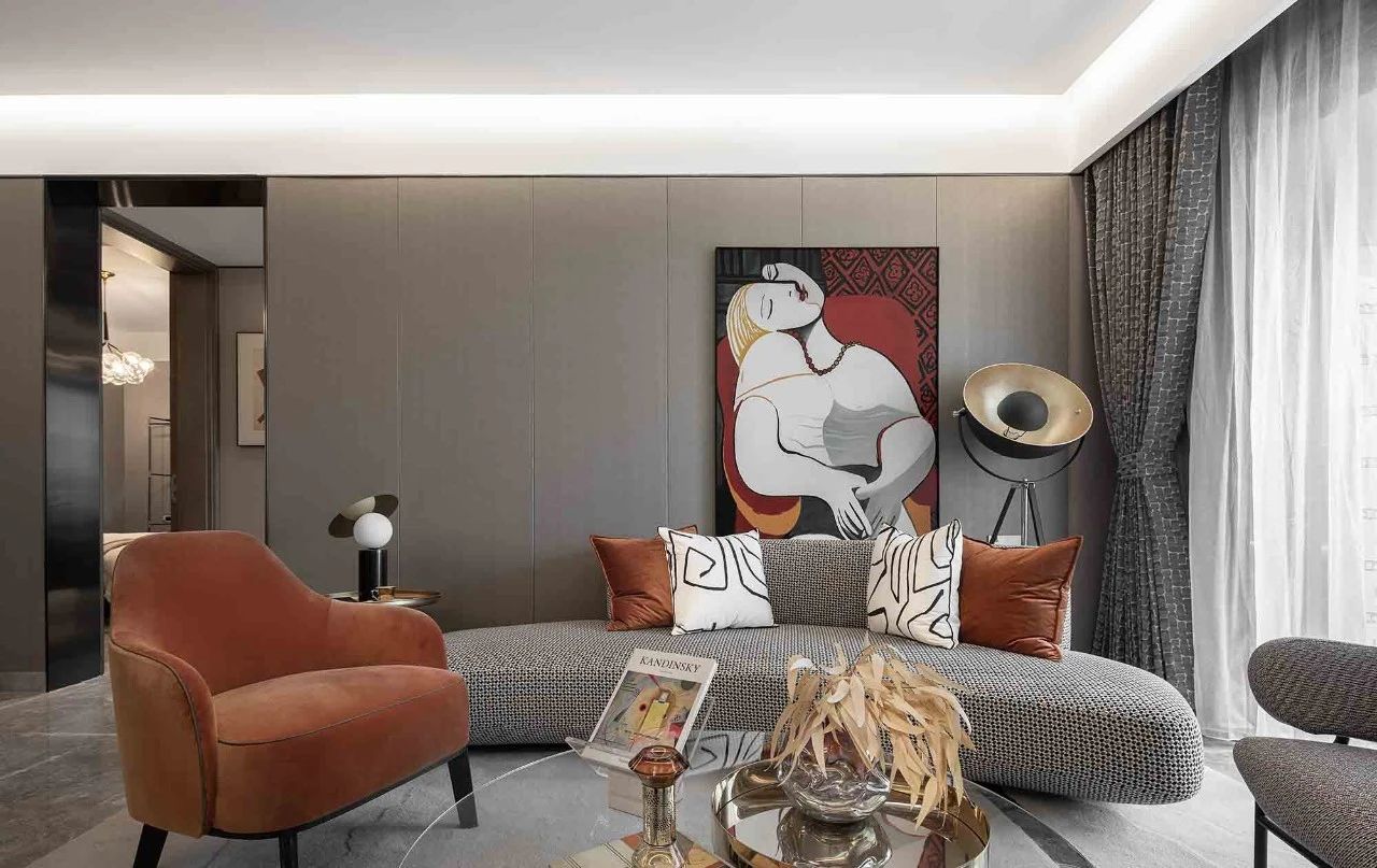 現代前衛風格室內設計家裝案例-客廳沙發