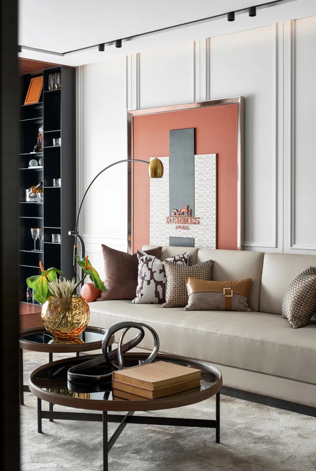 美式摩登風格室內設計家裝案例-客廳沙發