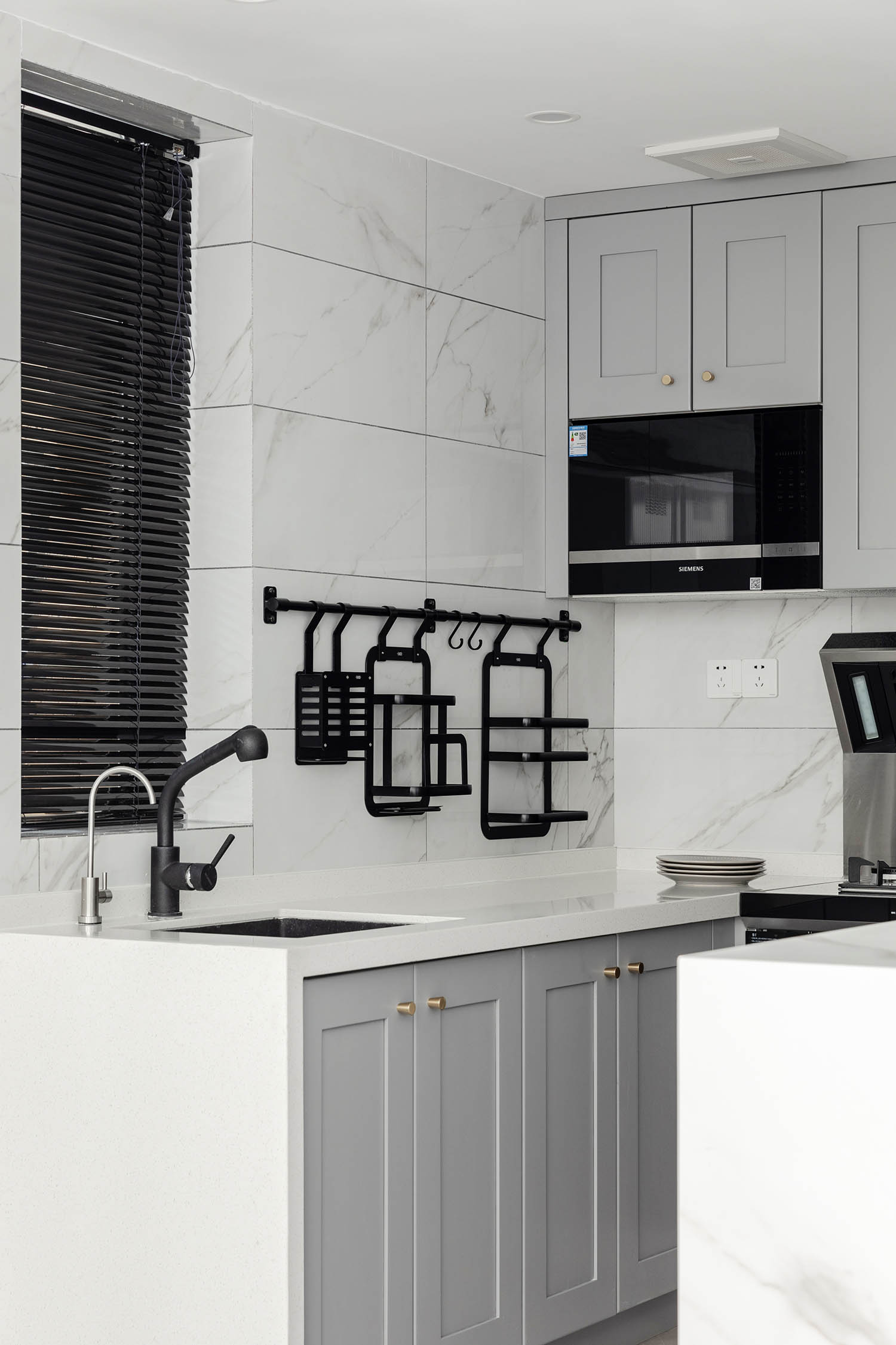 現代美式風格室內設計家裝案例-廚房