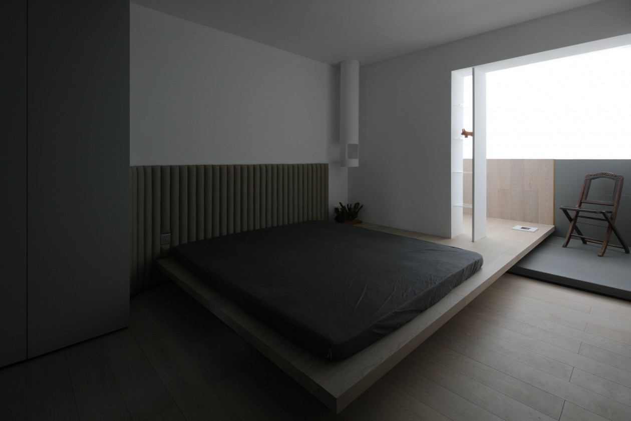 現代極簡風格室內設計家裝案例-臥室