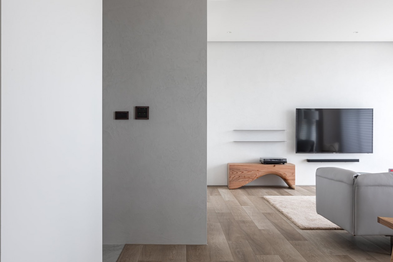現代極簡風格室內設計家裝案例-客廳