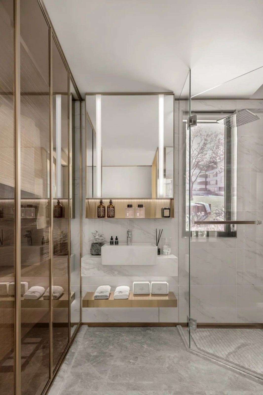 現代簡約風格室內設計家裝案例-衛生間