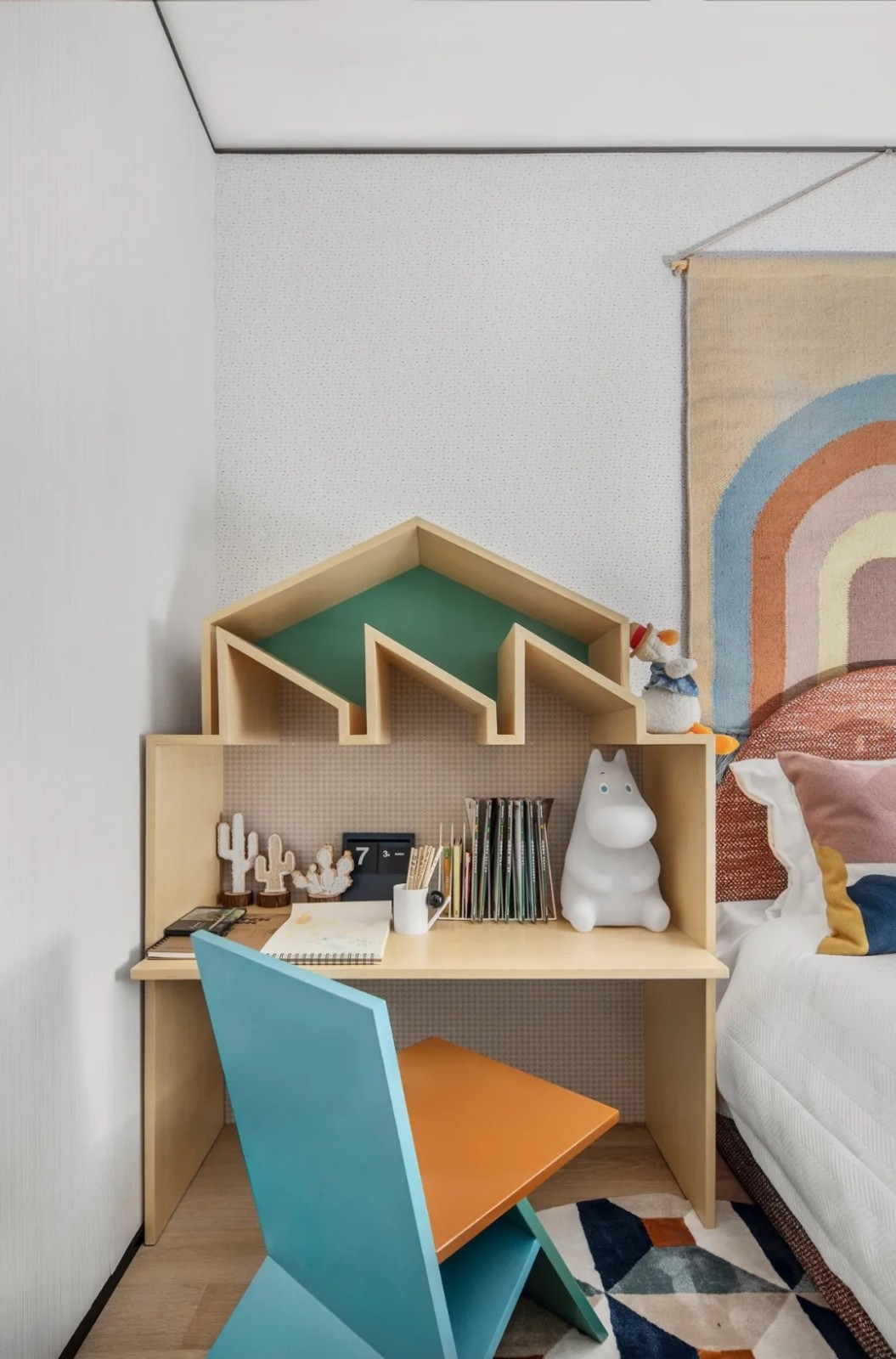 現代朋克風格室內設計家裝案例-兒童房